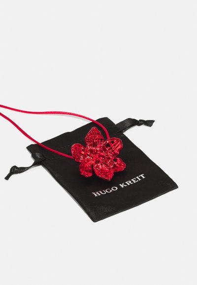 HUGO KREIT IRIS LACET - Halskæder - red