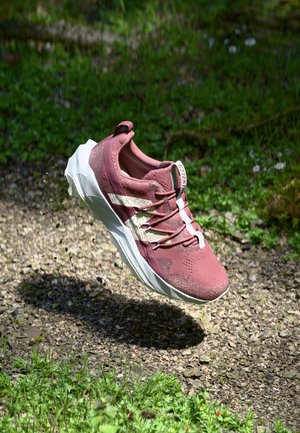 TEKTREL - Løbesko til landevejen - washed burgundy