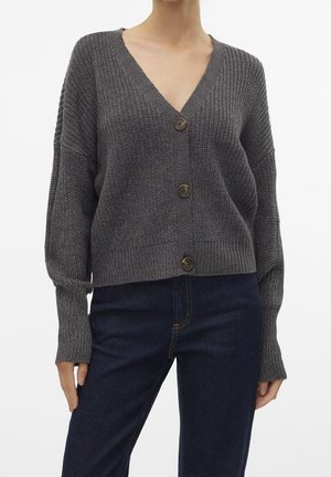 Chaqueta de punto - dark grey