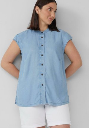 Hemdbluse - hellblau