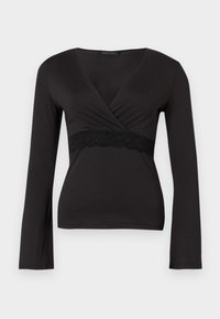 Ilgarankovis viršutinės dalies drabužis - black