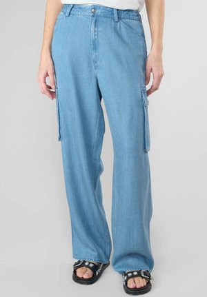DROITE SCAEVO - Jeans baggy - bleu