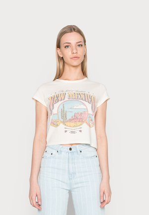 TREND - Triko s potiskem - cream