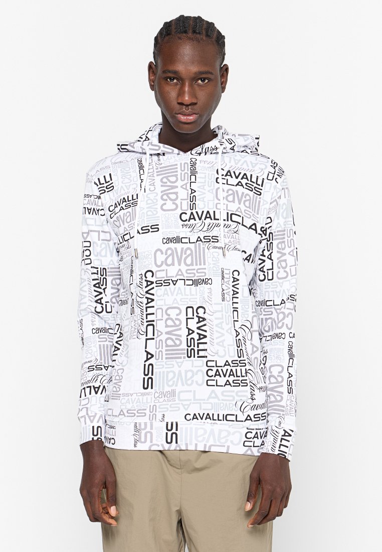 Cavalli Class Hoodie wit Cavalli Class Hoodie wit