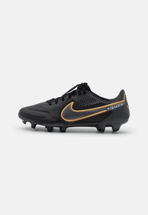 TIEMPO LEGEND 9 PRO FG - Voetbalschoenen met kunststof noppen - black/metallic dark grey/anthracite