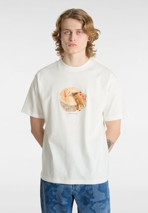 Vans CAKED - T-shirts print - white