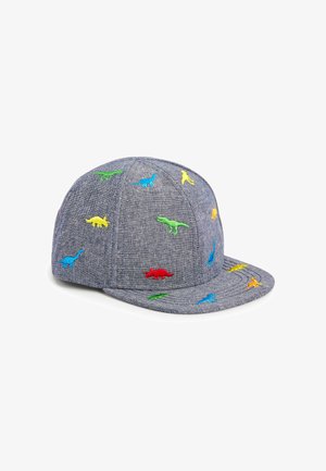 EMBROIDED CHAMBRAY - Cappellino - rainbow dino
