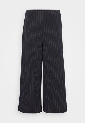 Vero Moda Petite, VMBERLIN MY WIDE - Bukser - obsidian/oatmeal