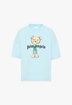Palm Angels, T-SHIRT - Camiseta estampada - light blue
