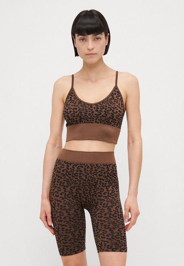 ONLJUNGLE SEAMLESS ANIMAL CITY  - Pants - pinecone4