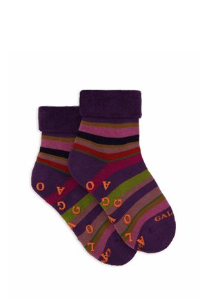 NON-SLIP - Calze - strelizia ciclamino