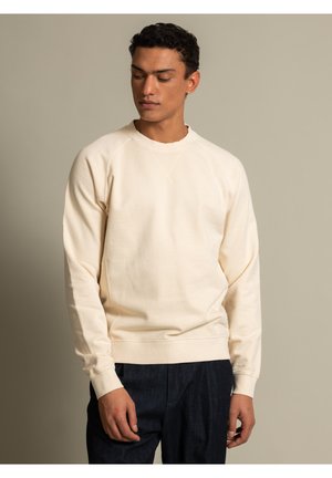 CREW NECK - Felpa - ecru