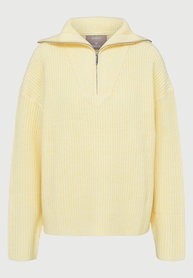 LeGer by Lena Gercke Trui lichtgeel