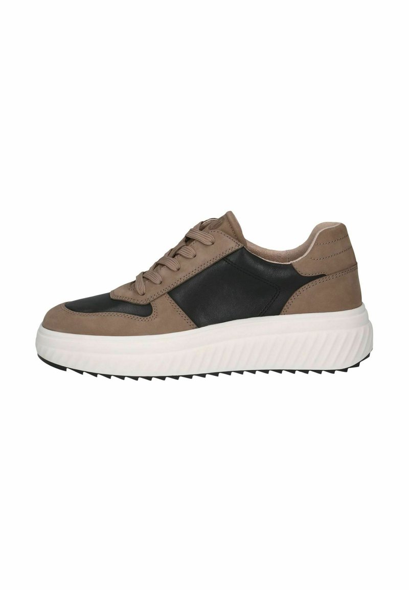 Caprice SNEAKER - Tossud - taupe black