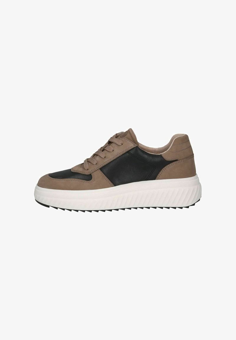 Caprice SNEAKER - Tossud - taupe black