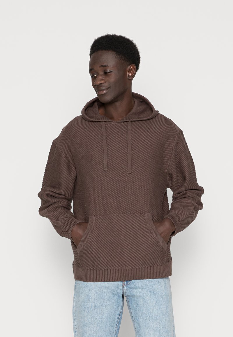 Redefined Rebel EMILIO Jersey de punto chocolate brown/marrón