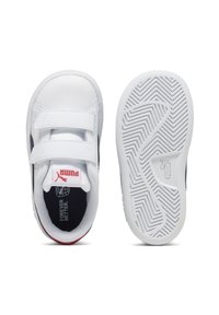 Puma SMASH 3.0 V  - Zapatillas - white/navy for all time red