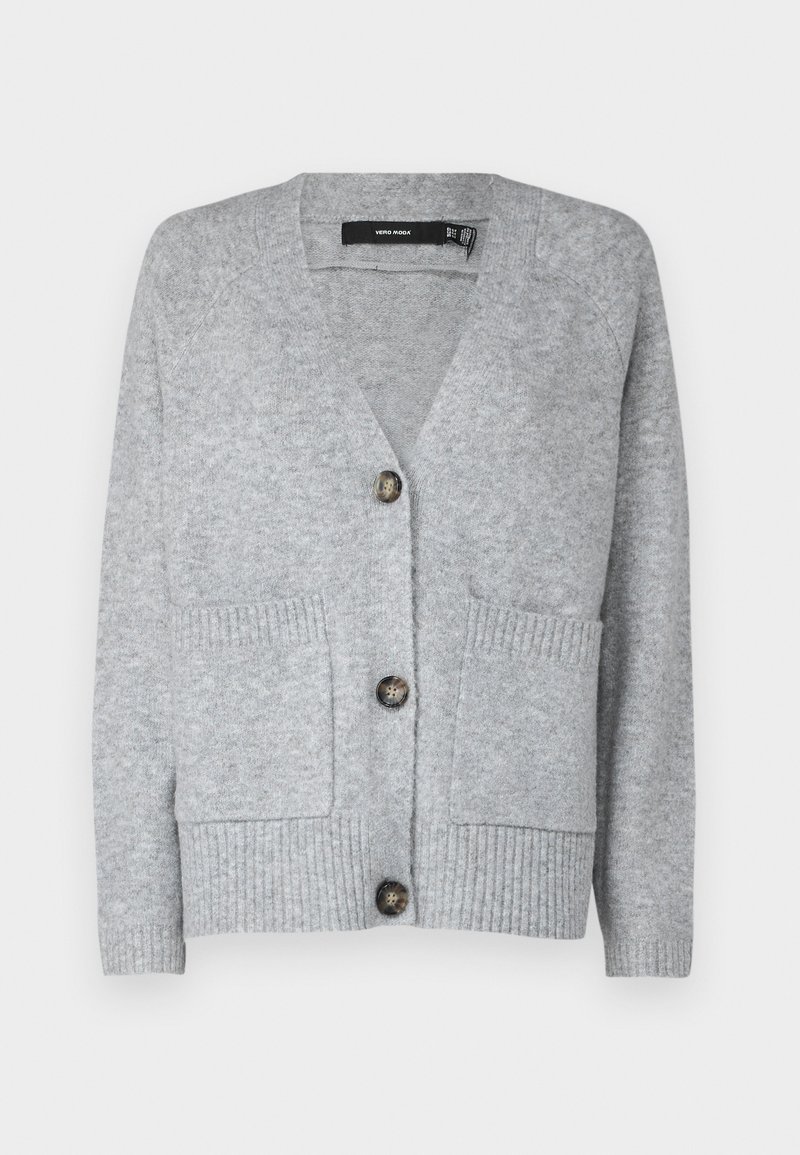 Vero Moda Tall Vest lichtgrijs gemêleerd