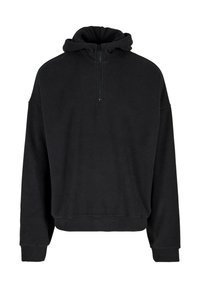 HALF ZIP - Flisinis džemperis - black