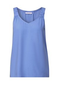 Street One Camicetta Estiva Da Donna Summer Bamika | Morbida Viscosa, Scollo A Spacco, Maniche Corte, Orlo Arrotondato