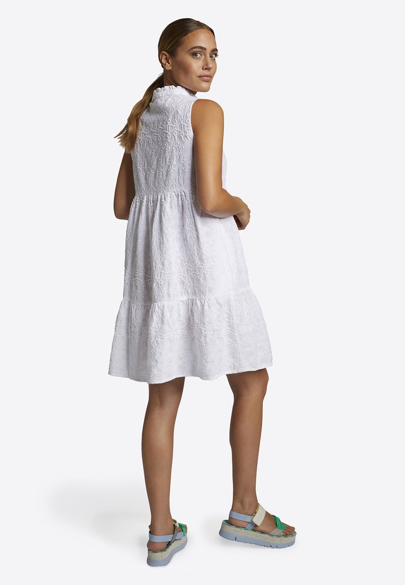 Damen Freizeitkleider | Rich & Royal BESTICKTES Freizeitkleid white/hellbraun - PZ51649 Damen Freizeitkleider | Rich & Royal BESTICKTES Freizeitkleid white/hellbraun - PZ51649