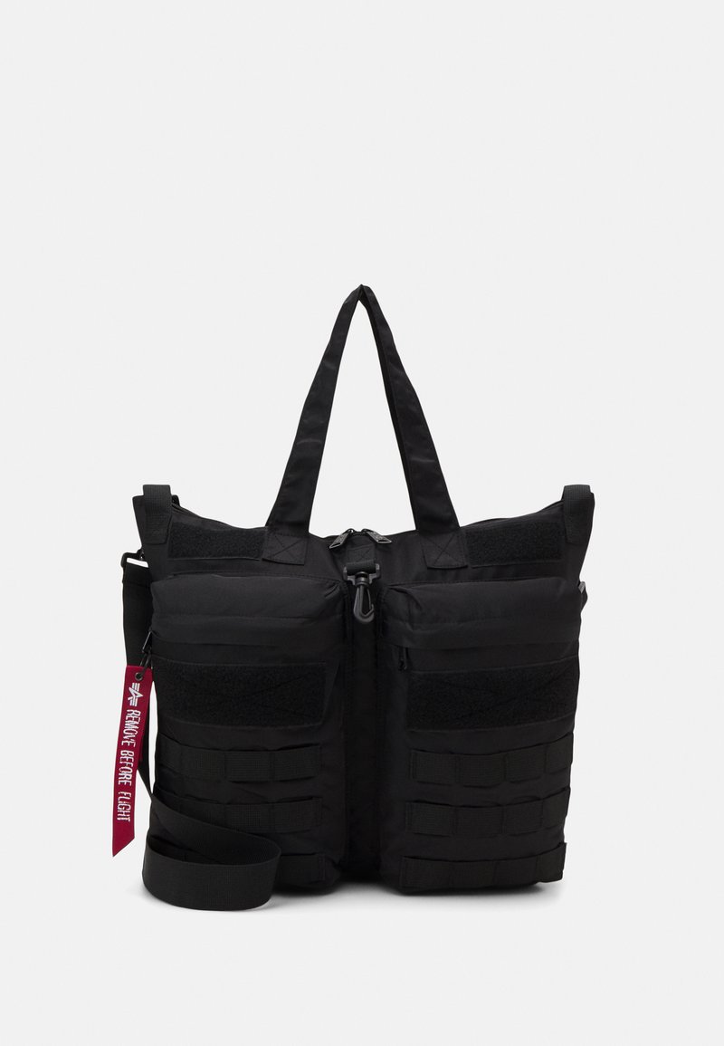 Alpha Industries TACTICAL HELMET BAG UNISEX Tote bag black Zalando.co.uk
