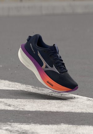 Mizuno, WAVE RIDER 30 - Trail running shoes - rhodonite/white/firecracker