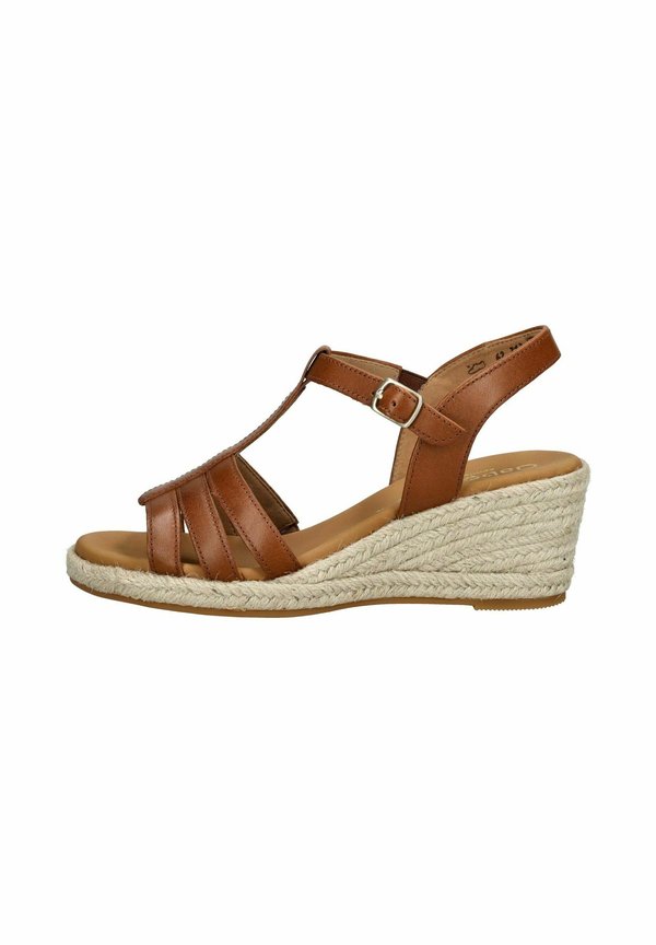 Espadrille - cognac