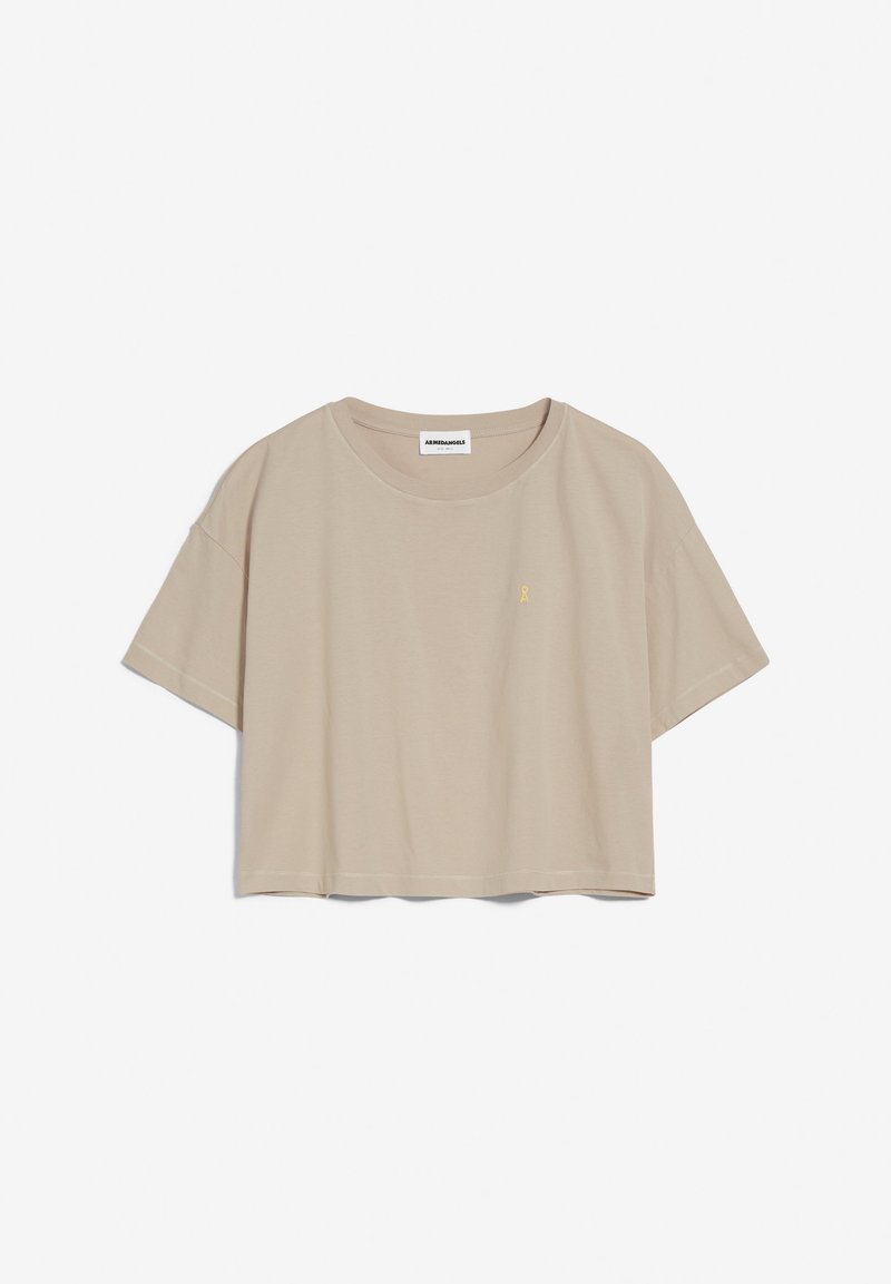 Damen T-Shirts | ARMEDANGELS CHAARLOTTE T-Shirt basic light desert/beere-meliert - BQ39577 Damen T-Shirts | ARMEDANGELS CHAARLOTTE T-Shirt basic light desert/beere-meliert - BQ39577