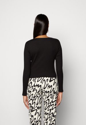 Maglietta a manica lunga - black