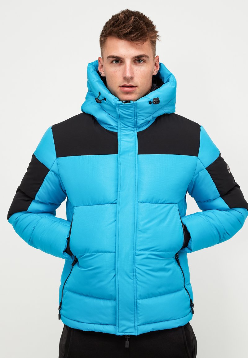 Kings Will Dream PEYTON SHORT PUFFER JACKET Winterjas bright blue