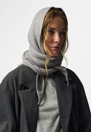 Pieces PCKOMMA BIG TRIANGLE - Κασκόλ - mottled grey