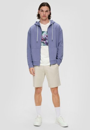 QS Sweatjacke - flieder