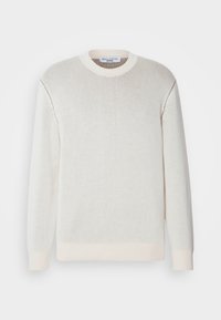 CREW NECK LONGSLEEVE - Strikkegenser - white blush