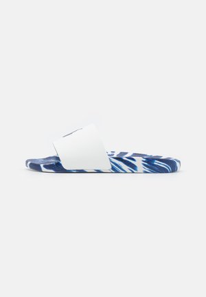 SIGNATURE PONY FLORAL SLIDE - Badslippers - navy