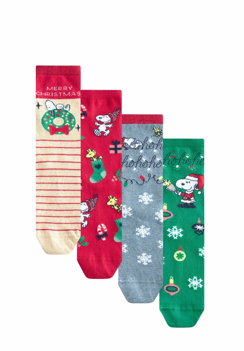 Next CHRISTMAS ANKLE 4 PACK - REGULAR FIT - Sokid - snoopy