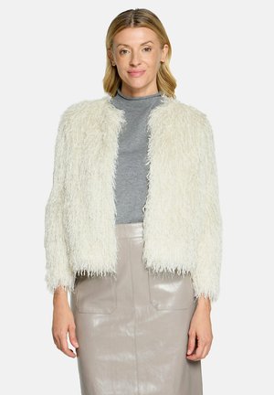 Cartoon, CARTOON MIT EINGRIFFTASCHEN KUSCHELJACKE - Veste d'hiver - rohweiß