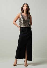 Next PANEL HEATSEAL  - Blouse - gold