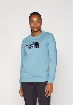 The North Face DREW PEAK CREW - Sudadera - algae blue