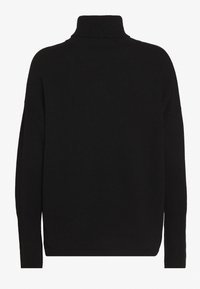 pure cashmere TURTLENECK LOOSE FIT TUNIC - Camisola - black