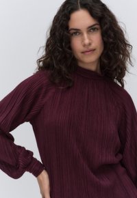 STOCKH LM ESTRID PLEATED - Bluse - wine red