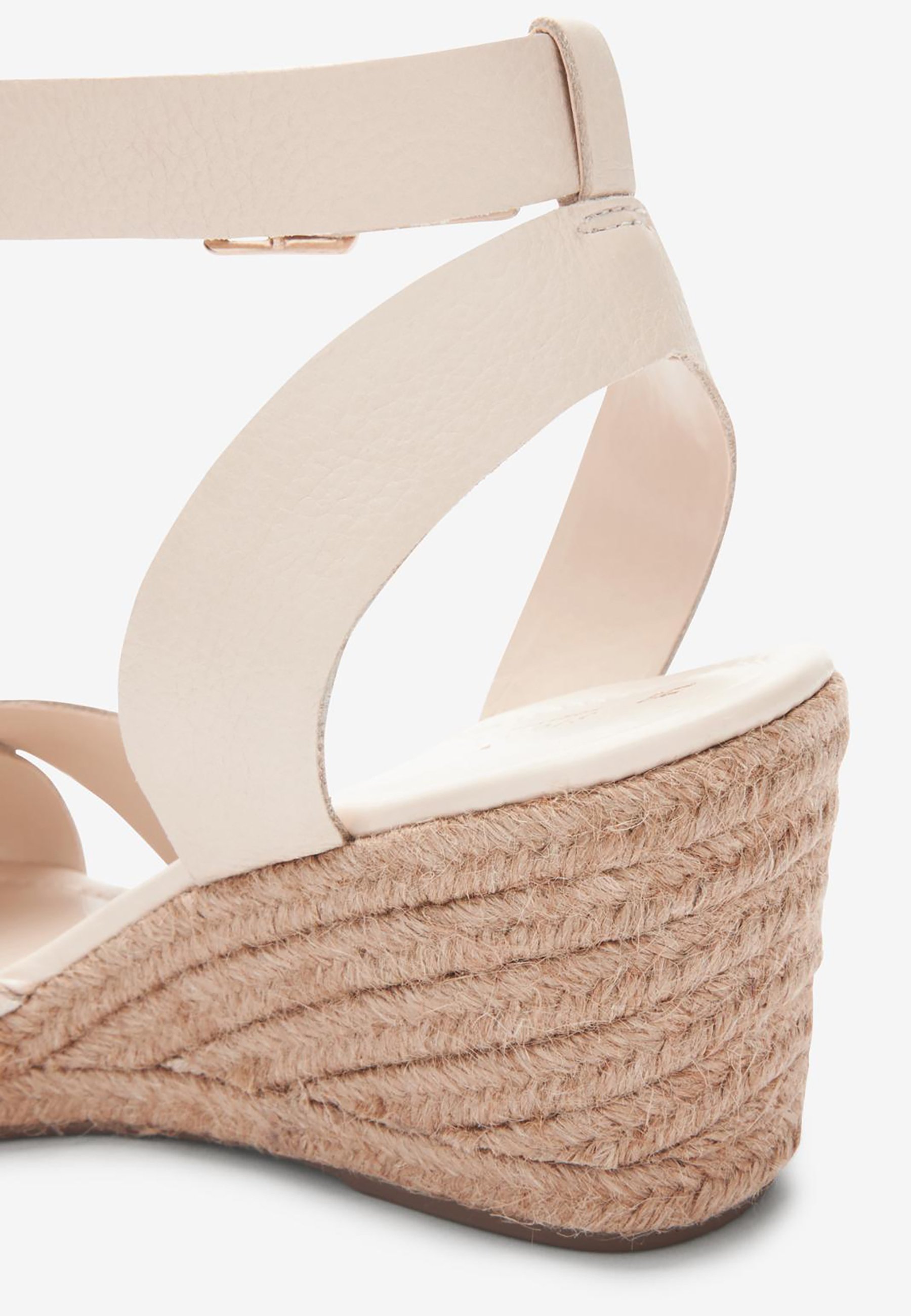 Next Sandalen met sleehak - off white/crème - Zalando.nl