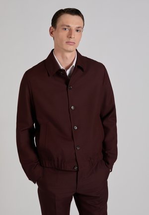 Chaquetas bomber - bordeaux red