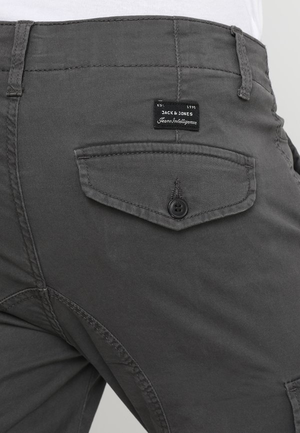 JJIPAUL JJFLAKE  - Cargo trousers - asphalt4