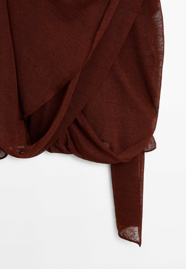 FLOWING - Blouse - bordeaux3