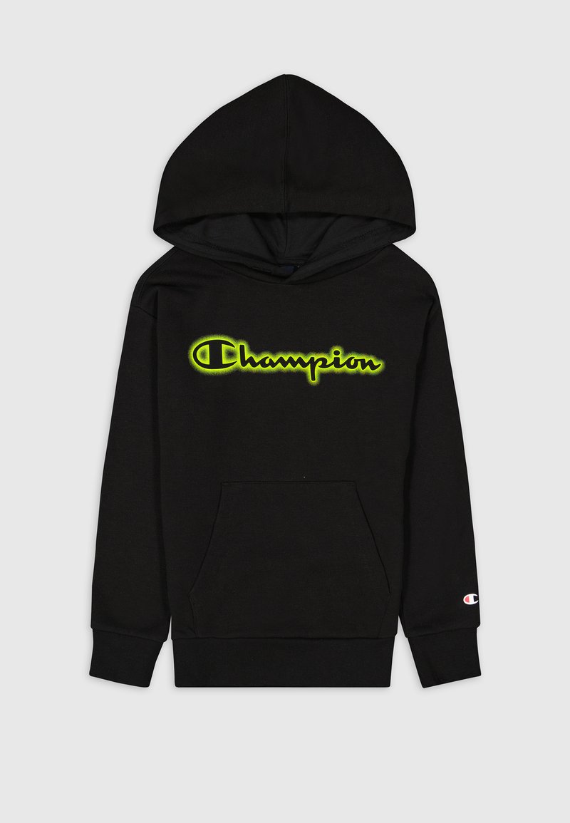 Champion SPRAY HOODED - Sweatshirt - black