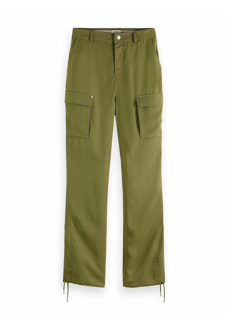 Scotch & Soda Cargobroek groen