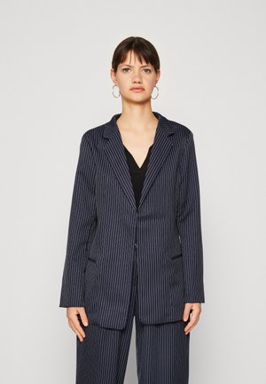 87Origins STRIPED JACKET - Κοντό παλτό - navy