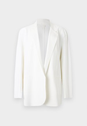 Norma Kamali OVERSIZED SINGLE BREASTED - Halflange jas - snow white
