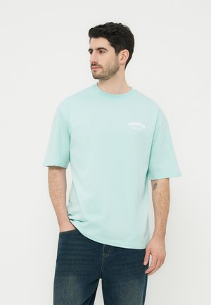 Pier One Nyomott mintás póló - canal blue